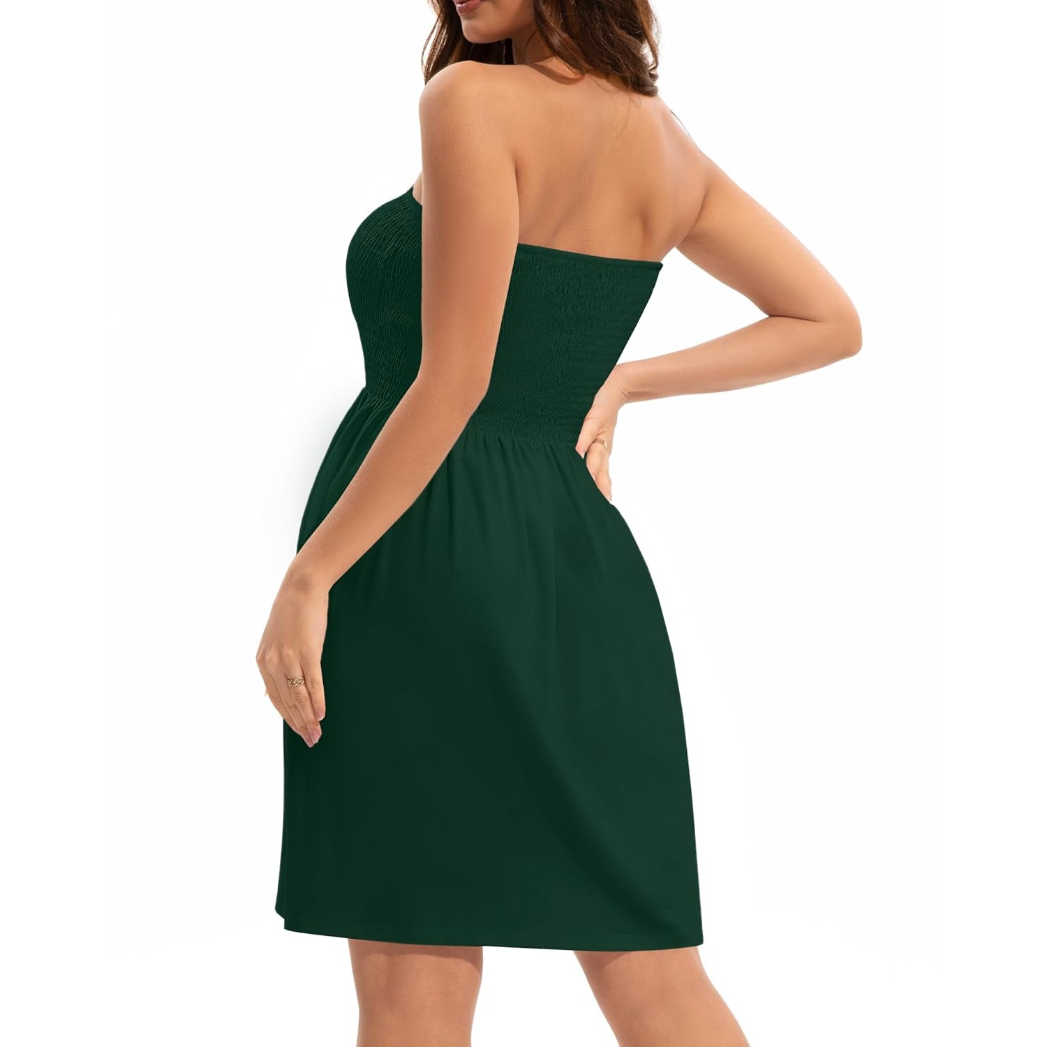 Casual Strapless Summer Sundress For Women