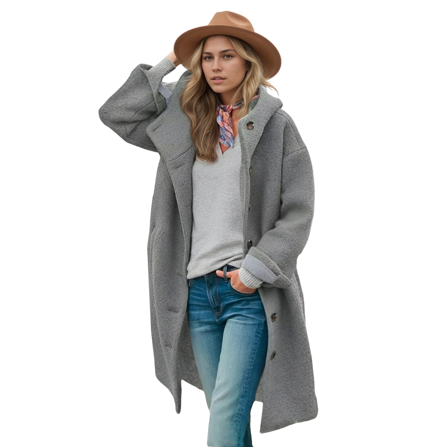Cozy Long Winter Coat For Women