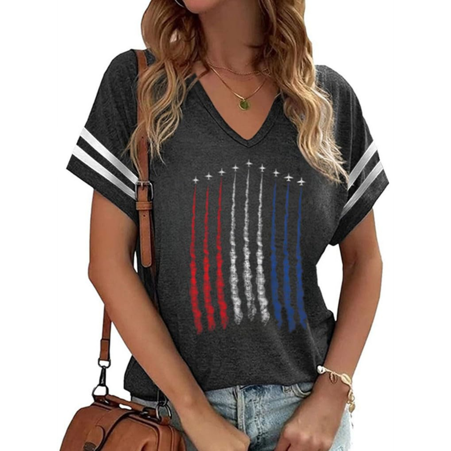 Short Sleeve Graphic TShirt For Women
