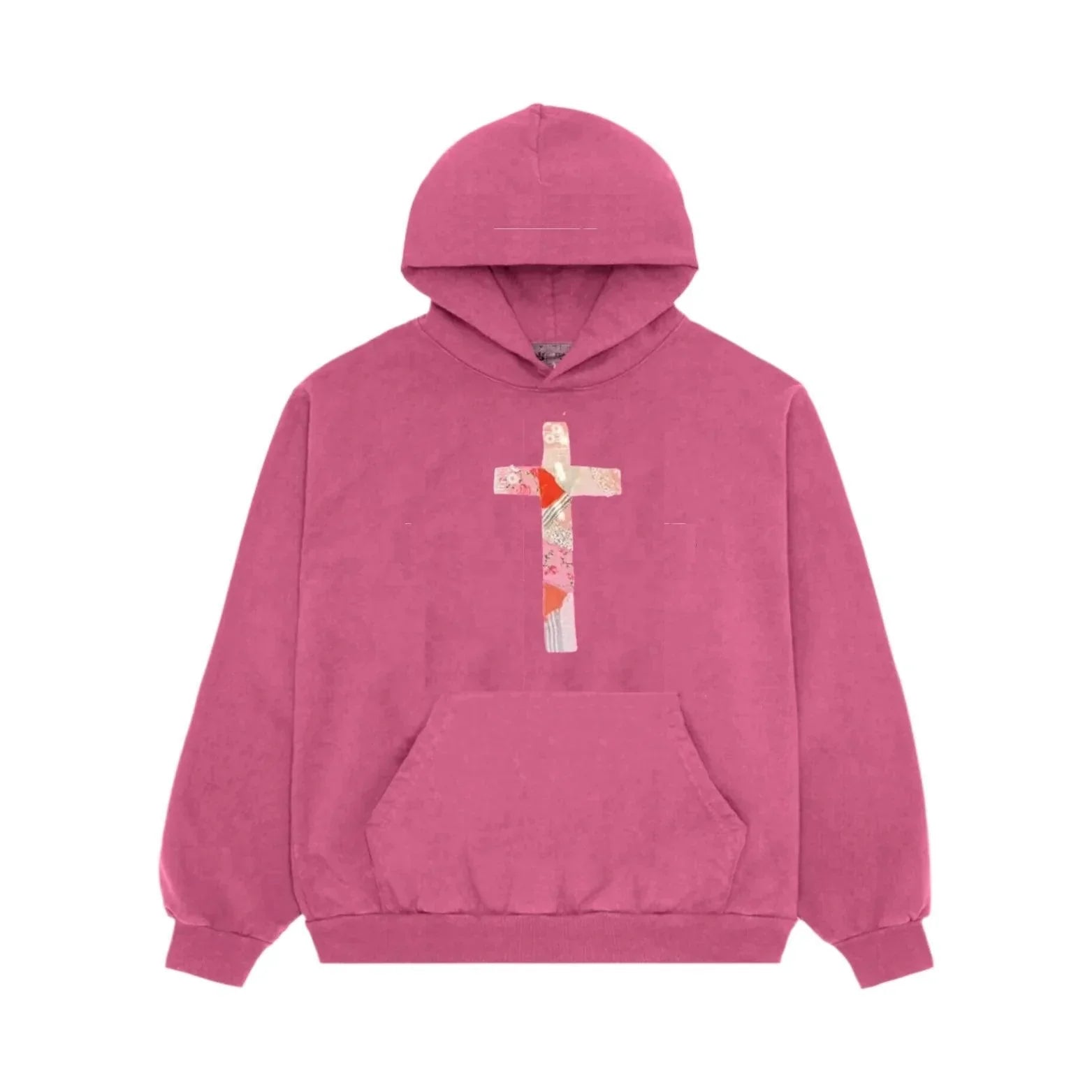Graphic Patch Pullover Hoodie