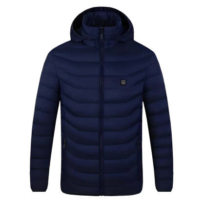 Heated Outdoor Jacket With Adjustable Temperature Control-Cozy Knit Sets