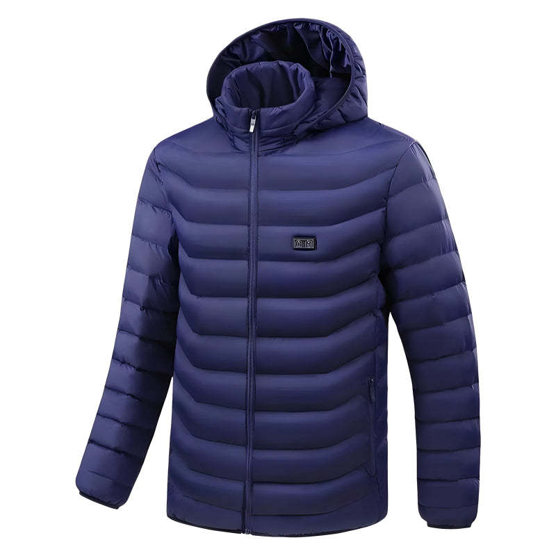 Heated Outdoor Jacket With Adjustable Temperature Control-Cozy Knit Sets