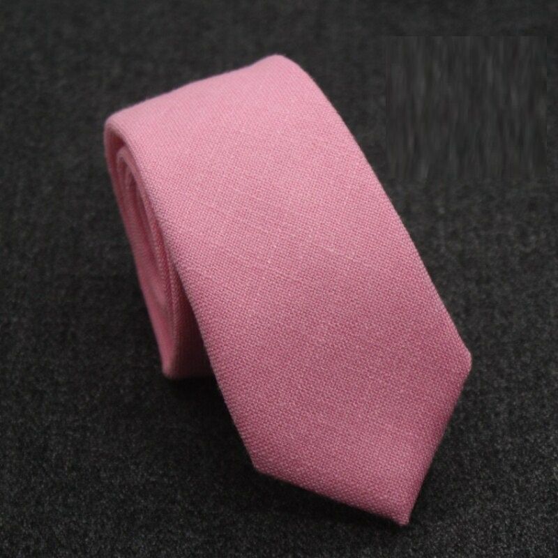 Men's Casual Solid Tie