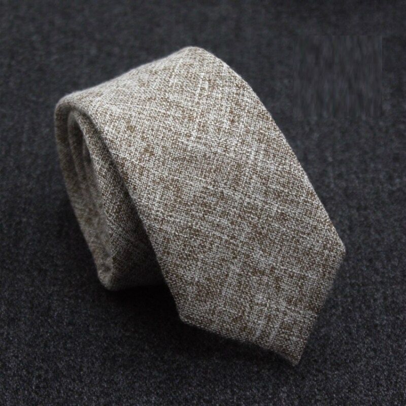 Men's Casual Solid Tie