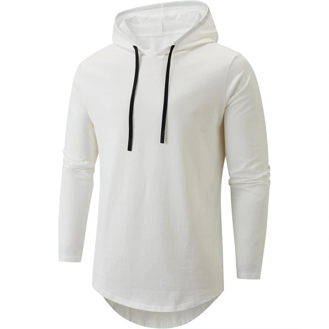 Men Cotton Hooded T Shirt For Streetwear And Everyday Style