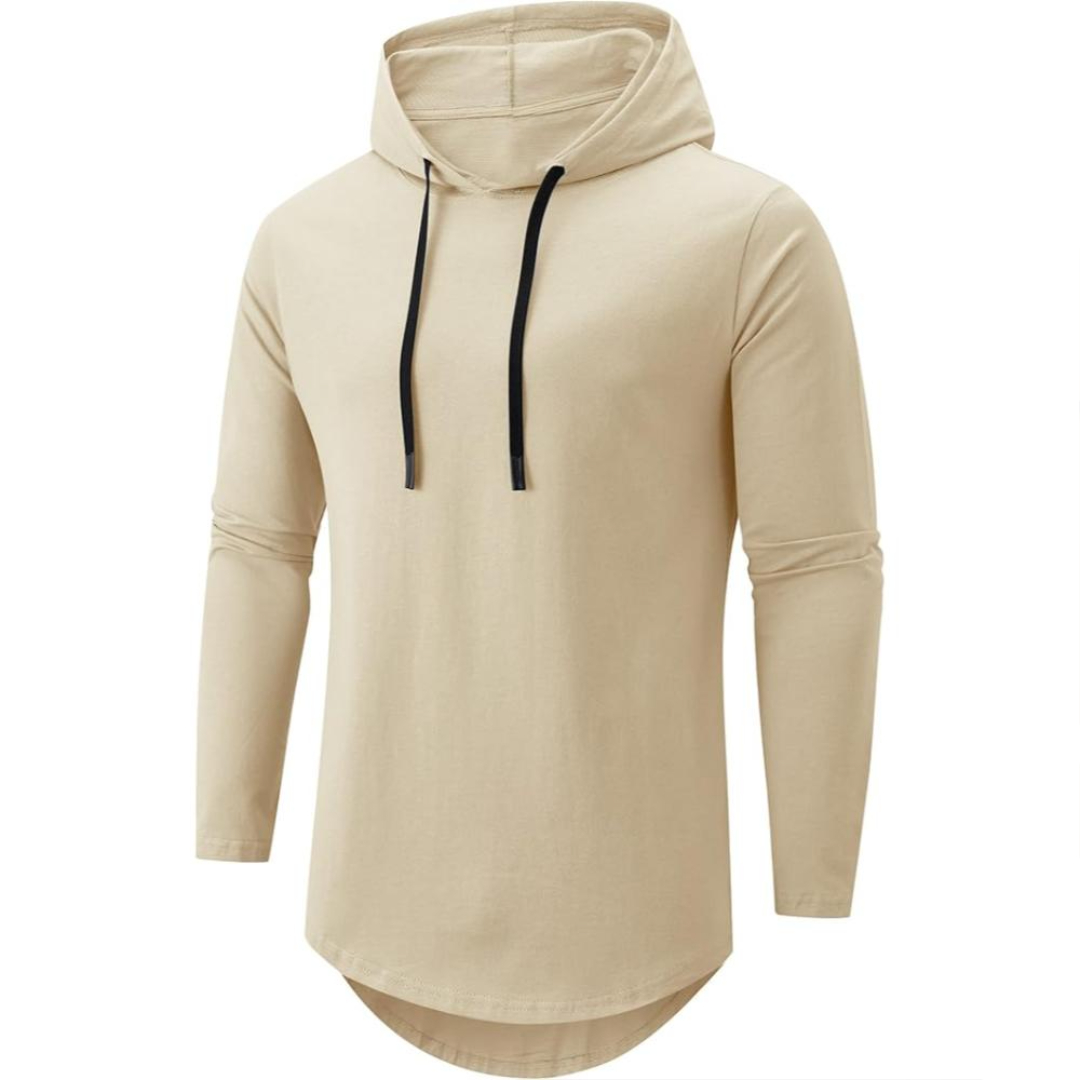 Men Cotton Hooded T Shirt For Streetwear And Everyday Style