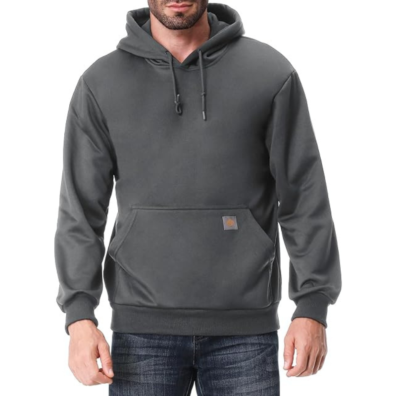 Relaxed Fit Fleece Lined Pullover Hooded Sweatshirt Comfortable and Soft