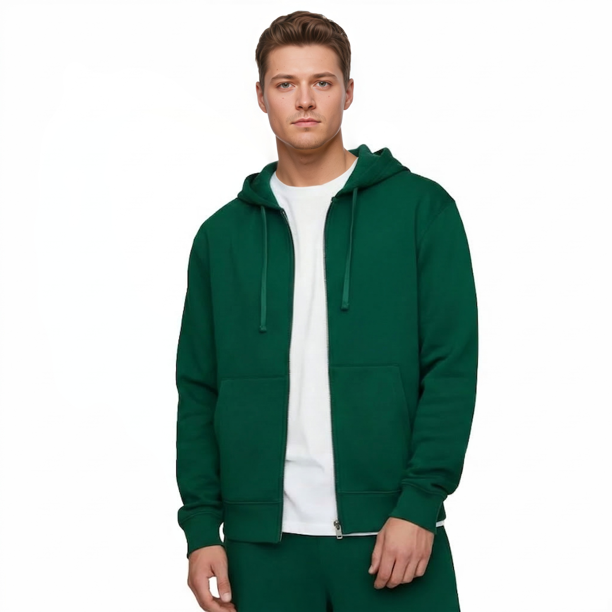 Classic Logo Heritage Full Zip Hoodie For Men