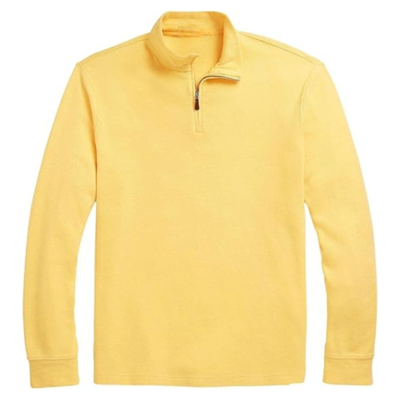 Classic Estate Rib Quarter Zip Pullover Sweater