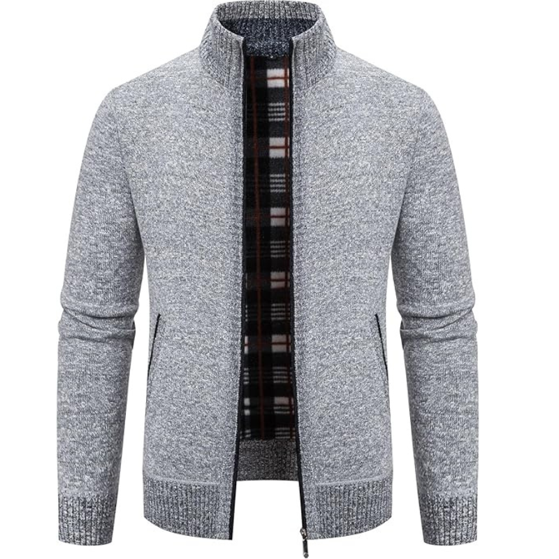 Mens Sweater Cardigan Knitted Long Sleeve Men Sweaters Fall