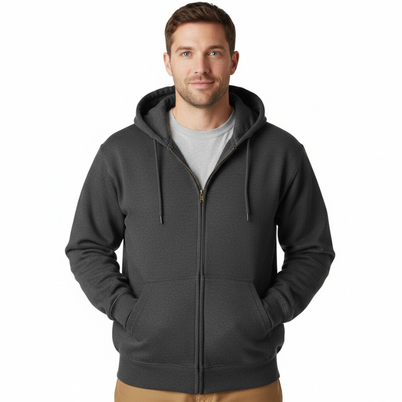 Full Zip Sweatshirt For Men