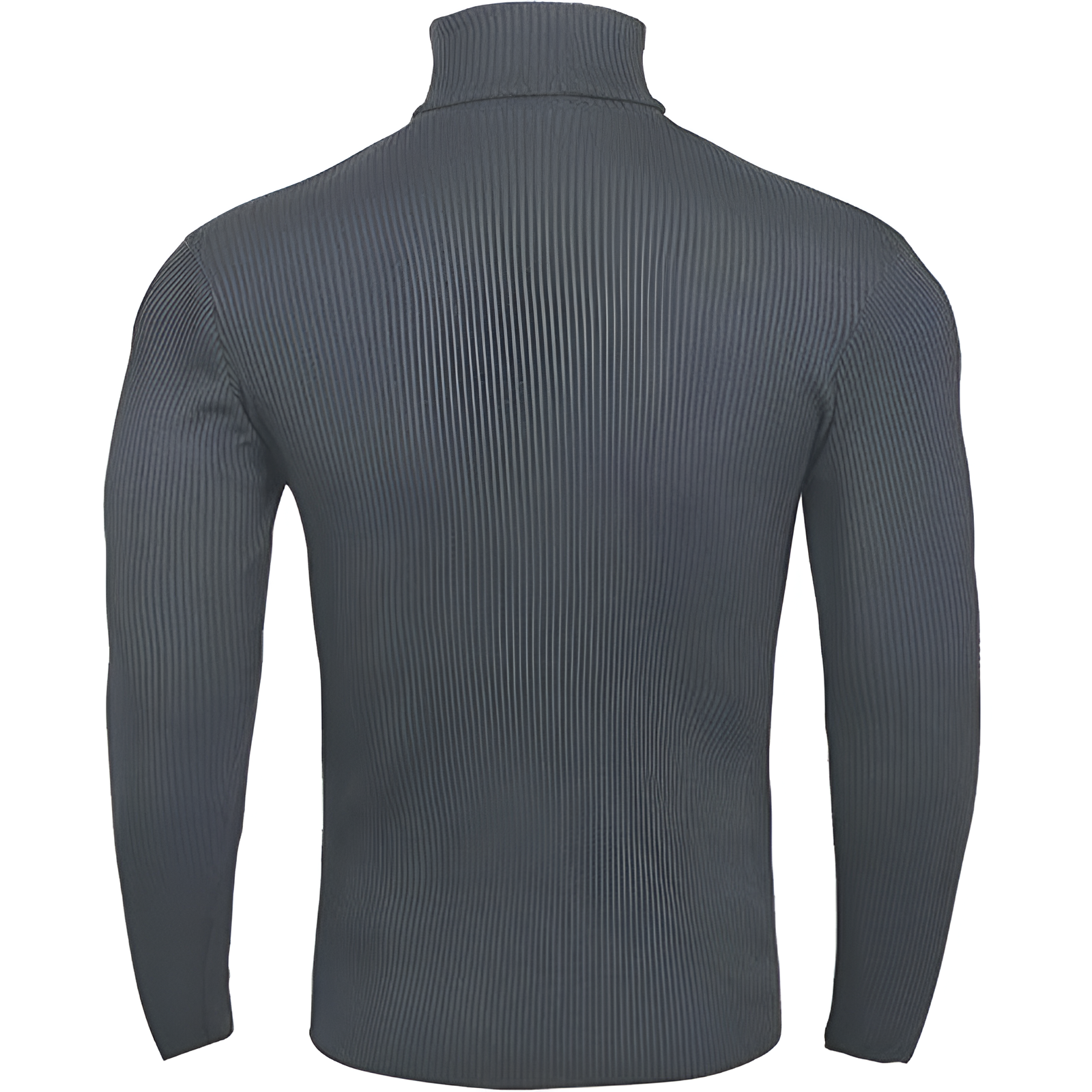 Casual Long Sleeves Ribbed Pullover For Men