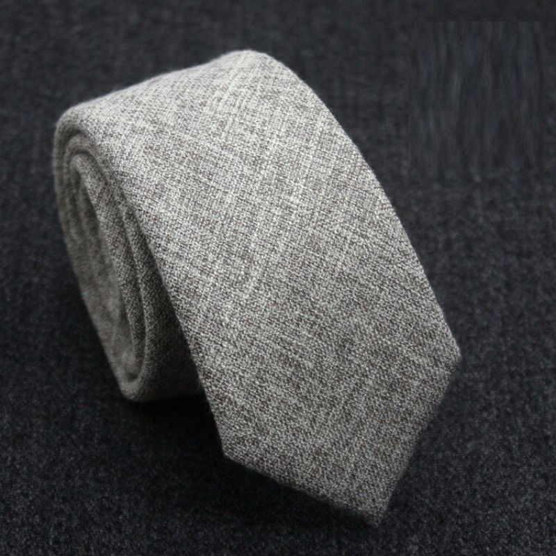 Men's Casual Solid Tie