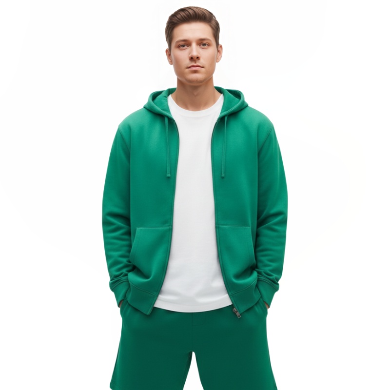 Classic Logo Heritage Full Zip Hoodie For Men