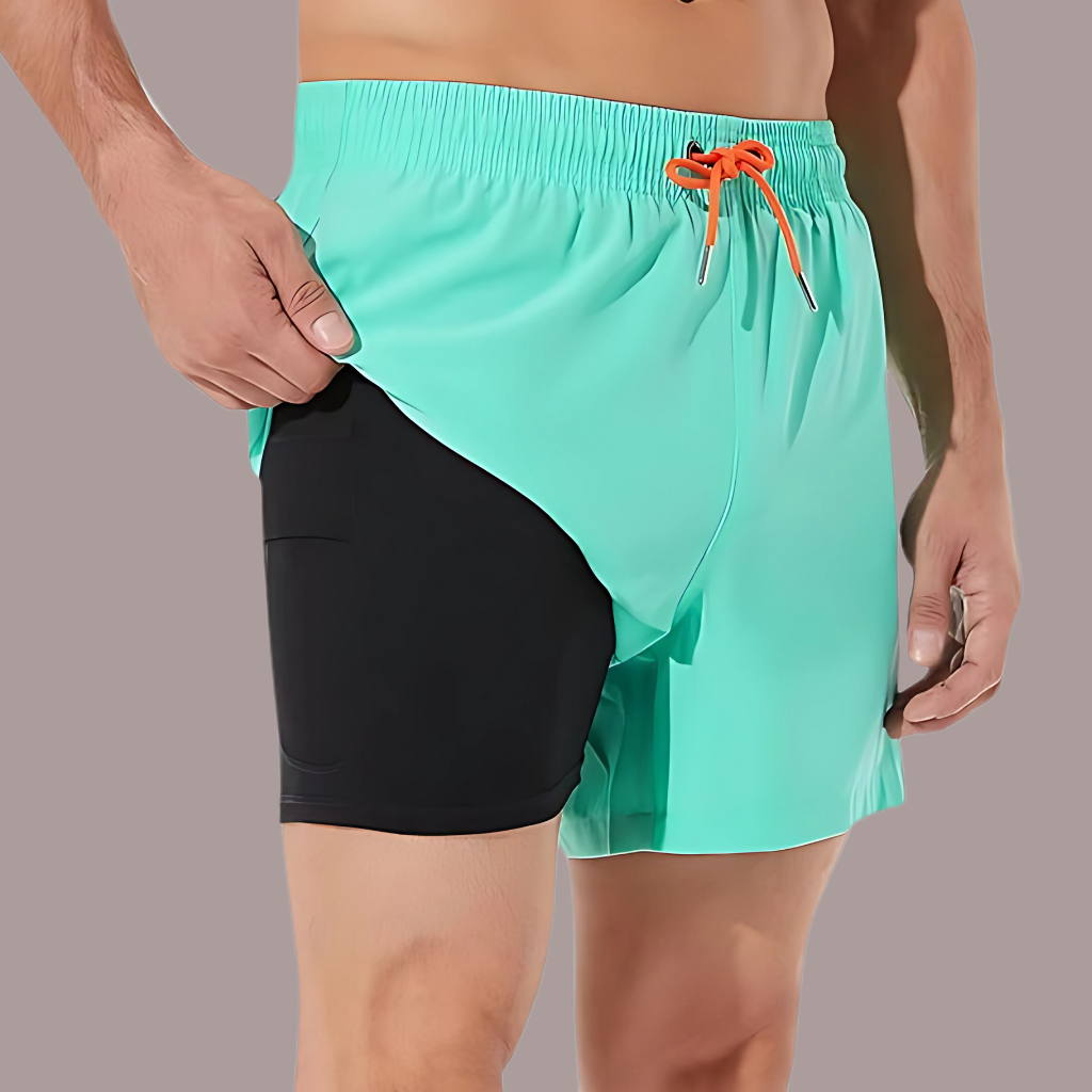 Mens Swim Trunks Swim Shorts for Men Quick Dry 5 inch Inseam
