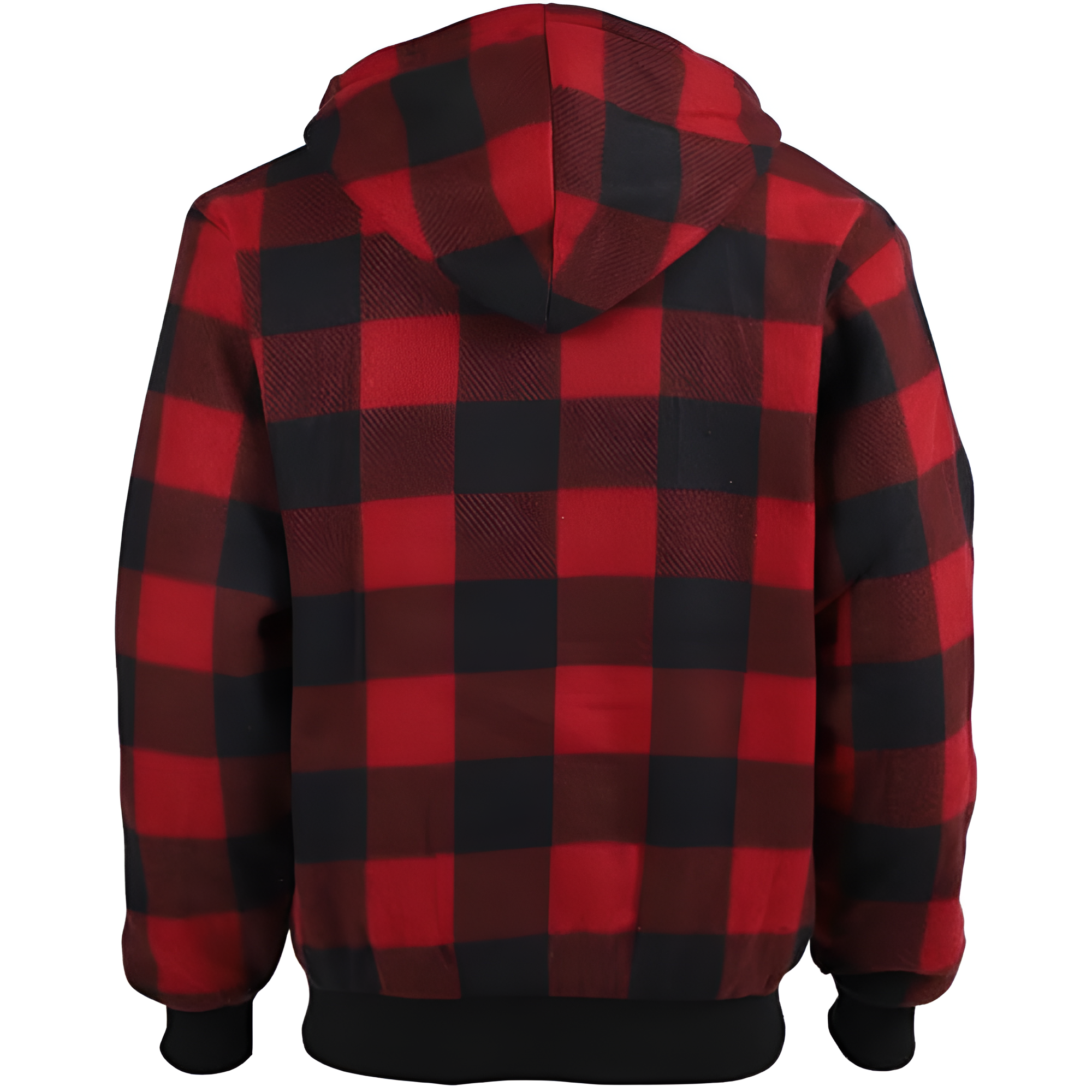 Winter Heavy Warm Sherpa Lined Fleece Plaid Flannel Jacket
