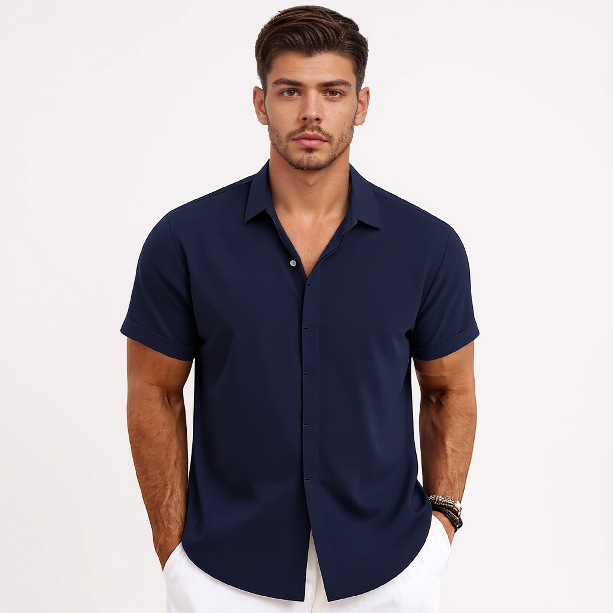 Short Sleeve Casual Shirts For Men