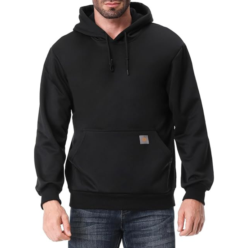 Relaxed Fit Fleece Lined Pullover Hooded Sweatshirt Comfortable and Soft