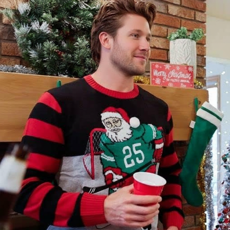 Long Sleeve High Collar Knit Sweater