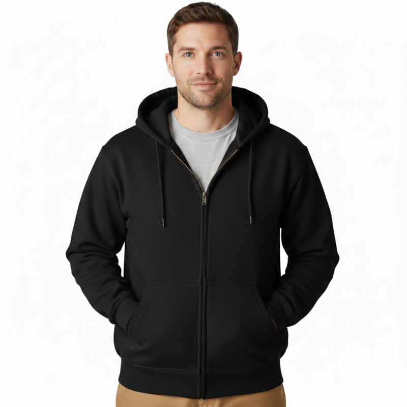 Full Zip Sweatshirt For Men