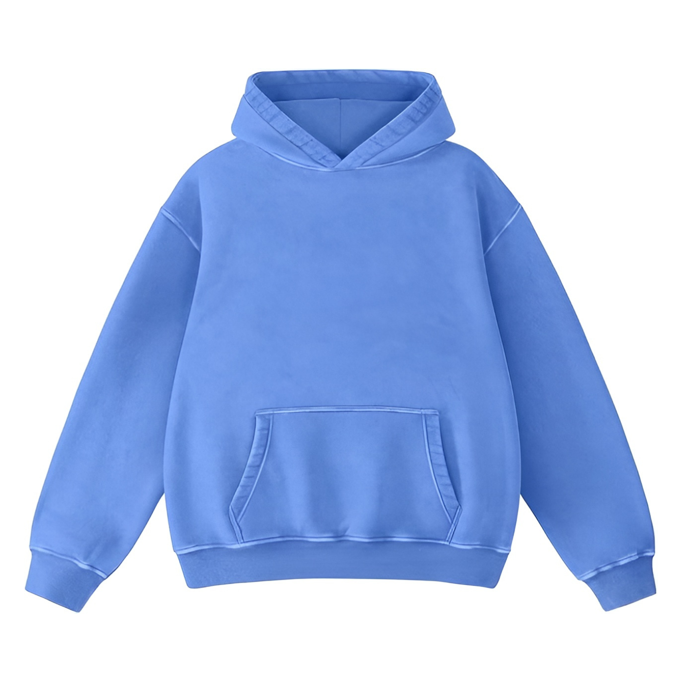 Vintage Themed Oversized Hoodie