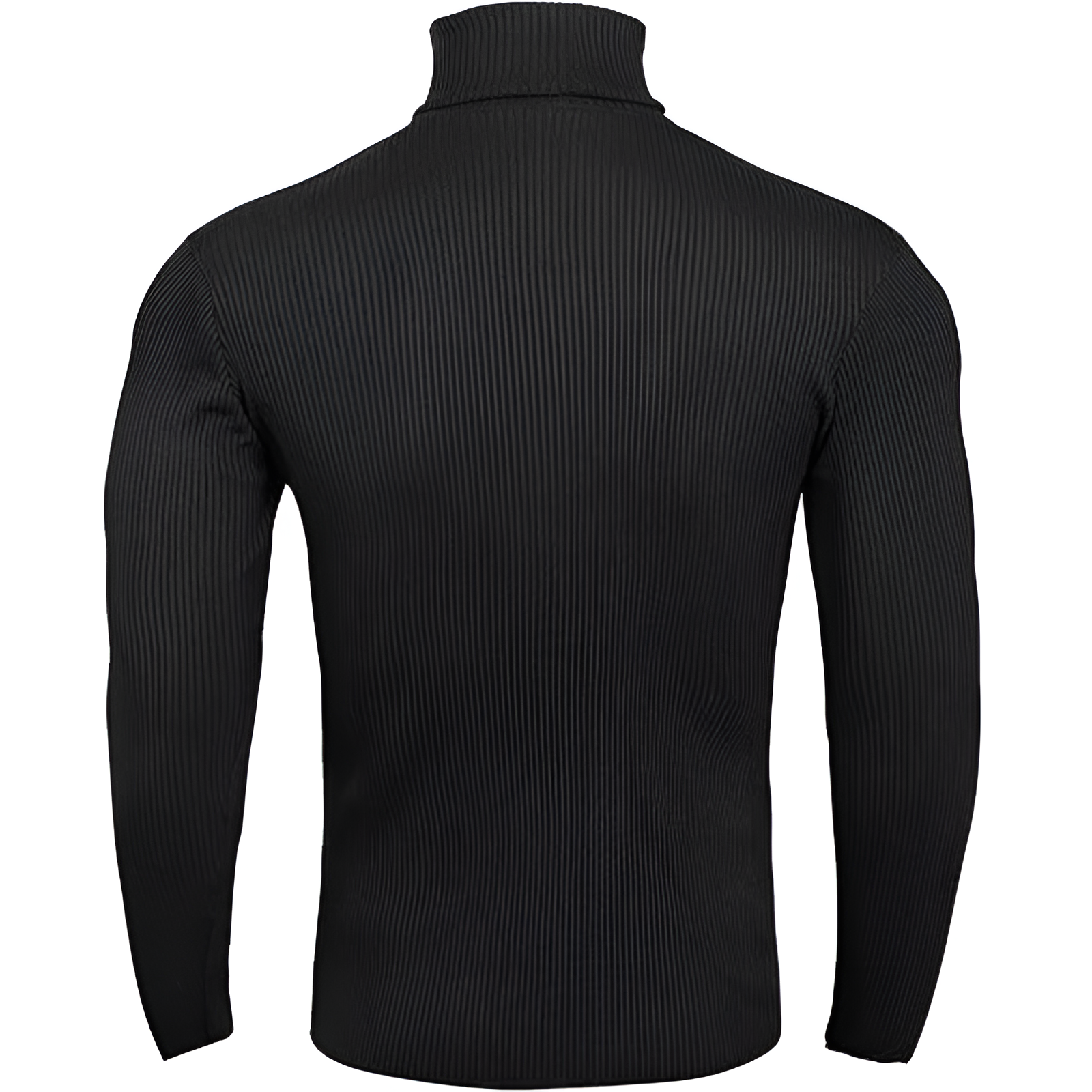 Casual Long Sleeves Ribbed Pullover For Men