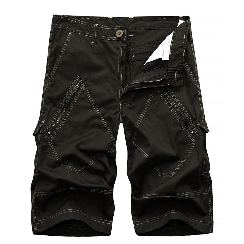 Men Knee Length Fashion Casual Short