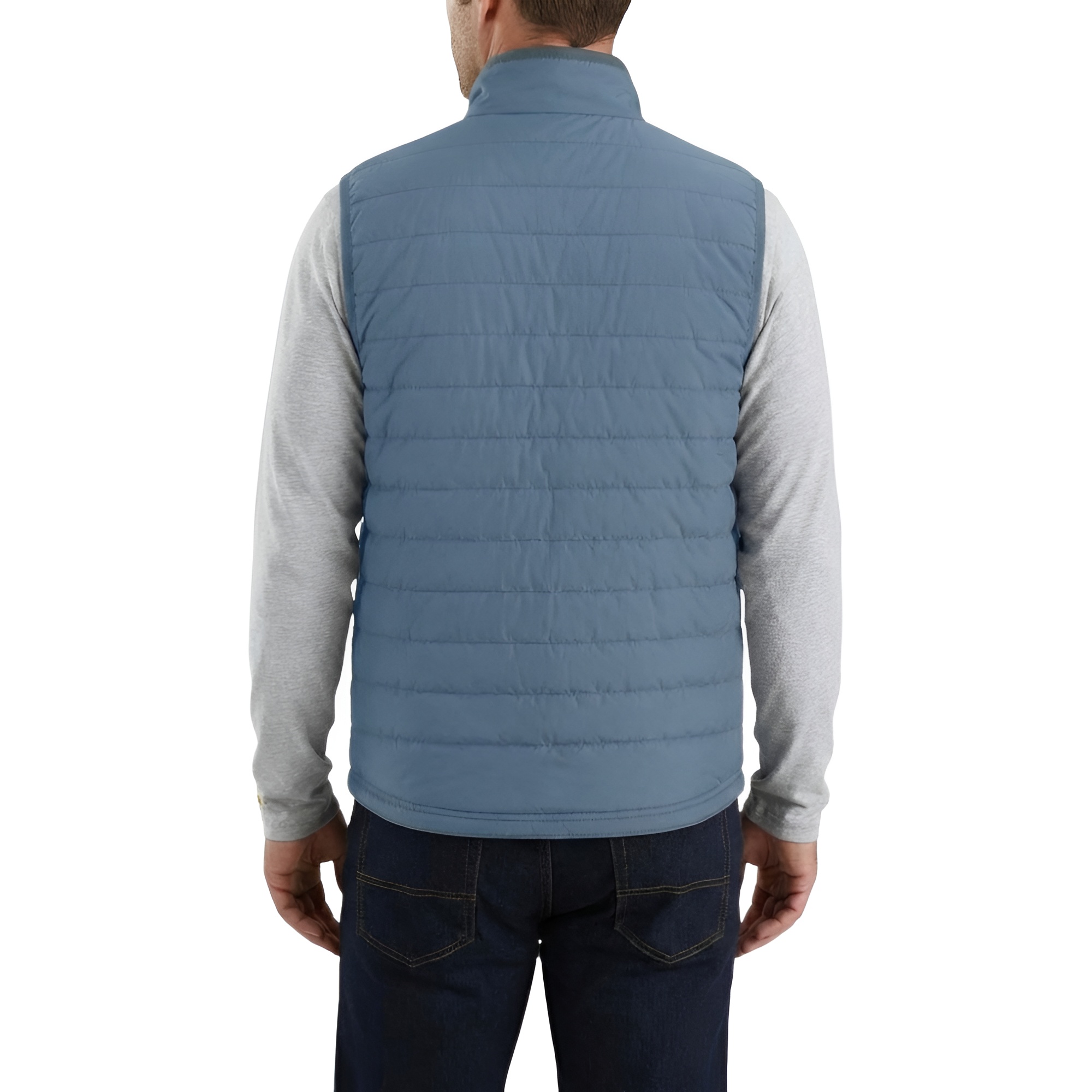 Lightweight Insulated Quilted Zip Front Outdoor Vest
