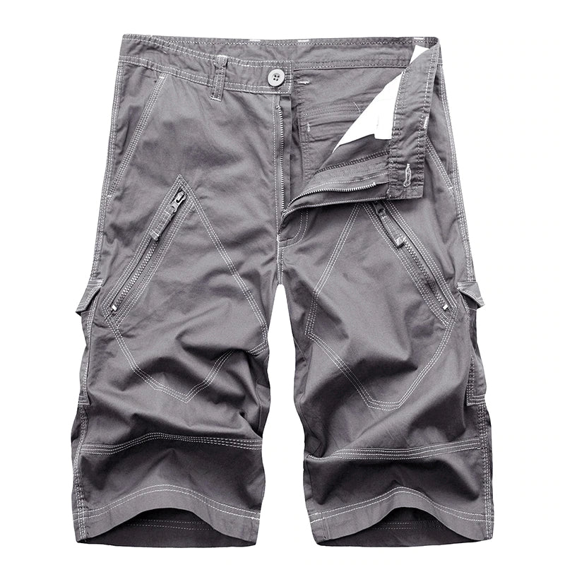 Men Knee Length Fashion Casual Short