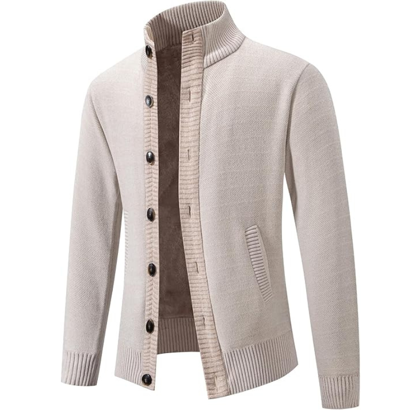 Mens Sweater Cardigan Knitted Long Sleeve Men Sweaters Fall