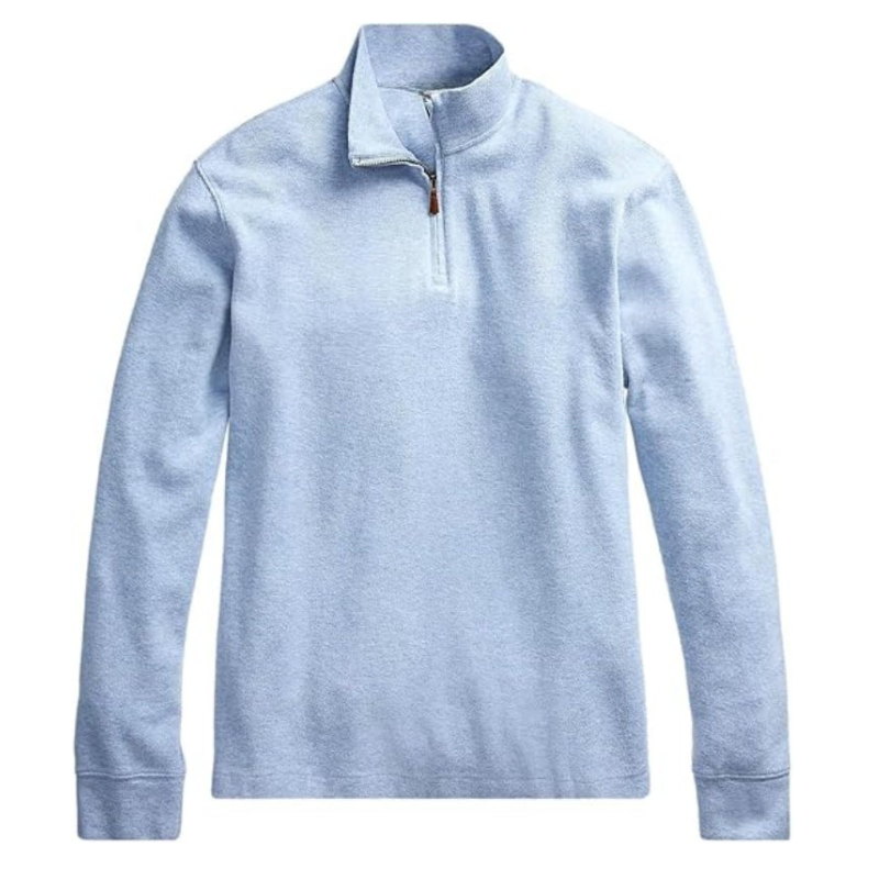 Classic Estate Rib Quarter Zip Pullover Sweater