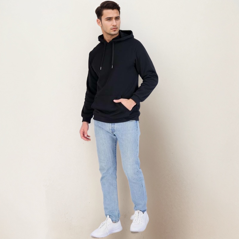 3 Pack Men's Fleece Pullover Hoodie