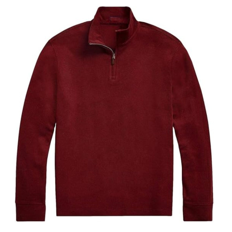 Classic Estate Rib Quarter Zip Pullover Sweater