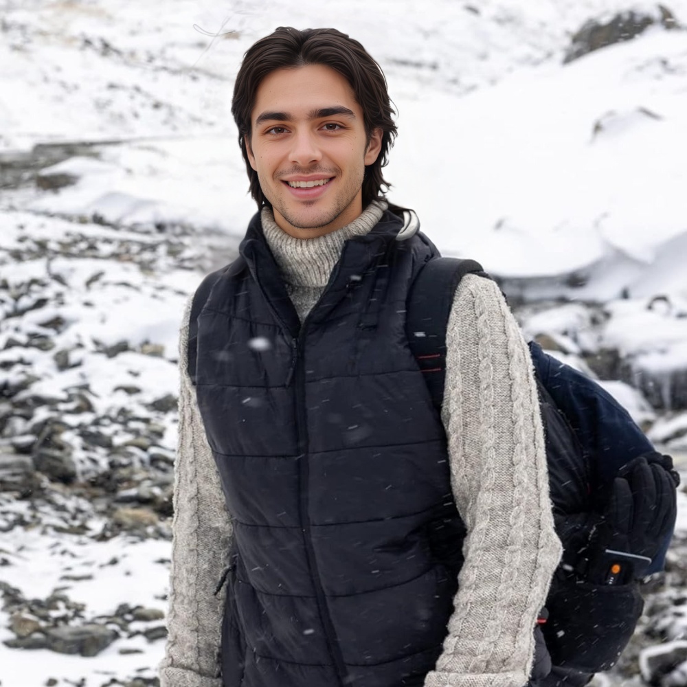 Men's Lightweight Heated Vest with USB-C Rechargeable Battery, Classic Heating Vest