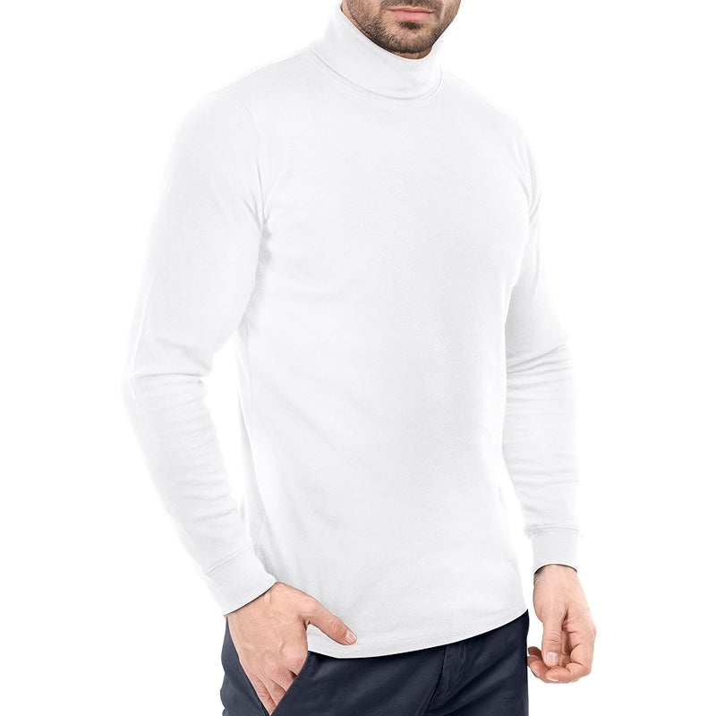 Utopia Wear Turtleneck Slim Fit Lightweight Pullover Top