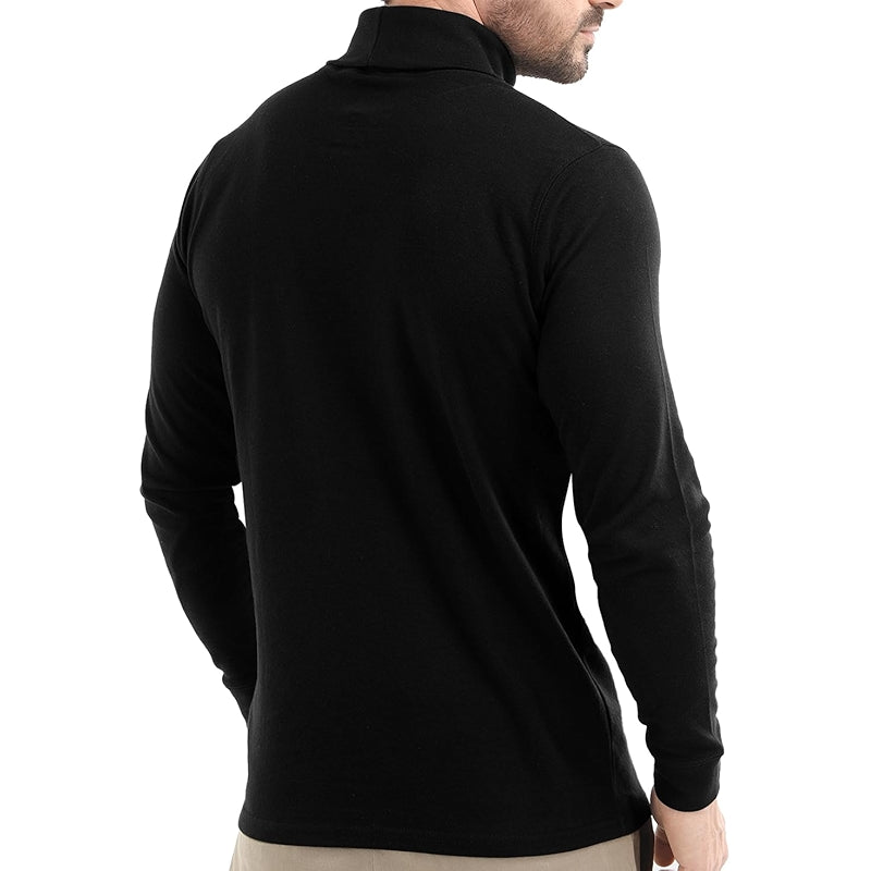 Utopia Wear Turtleneck Slim Fit Lightweight Pullover Top