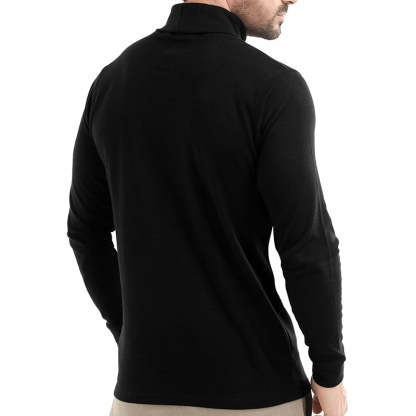 Utopia Wear Turtleneck Slim Fit Lightweight Pullover Top