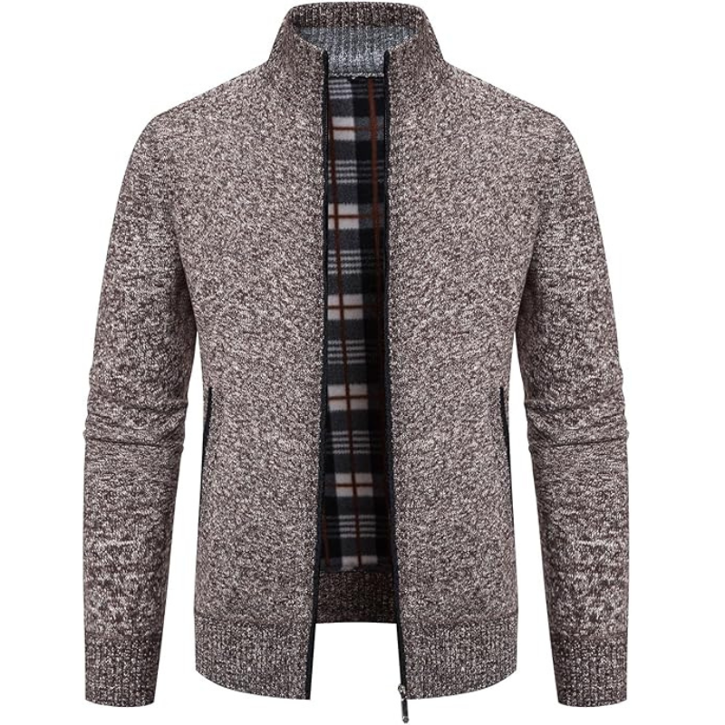 Mens Sweater Cardigan Knitted Long Sleeve Men Sweaters Fall