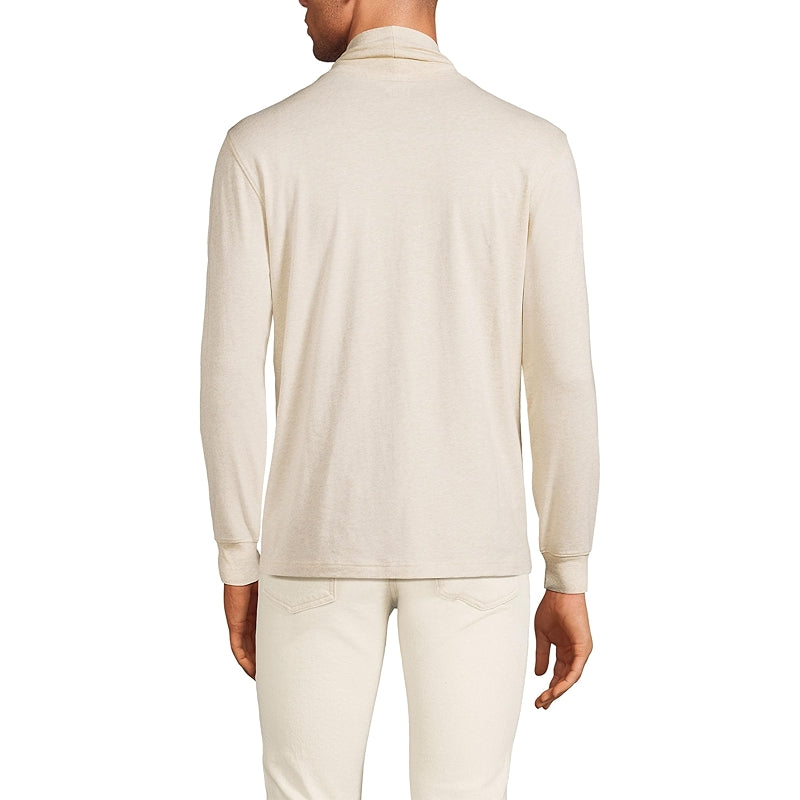 Super T Cotton Blend Turtleneck