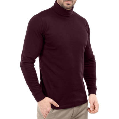 Utopia Wear Turtleneck Slim Fit Lightweight Pullover Top