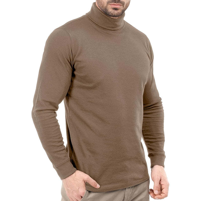 Utopia Wear Turtleneck Slim Fit Lightweight Pullover Top