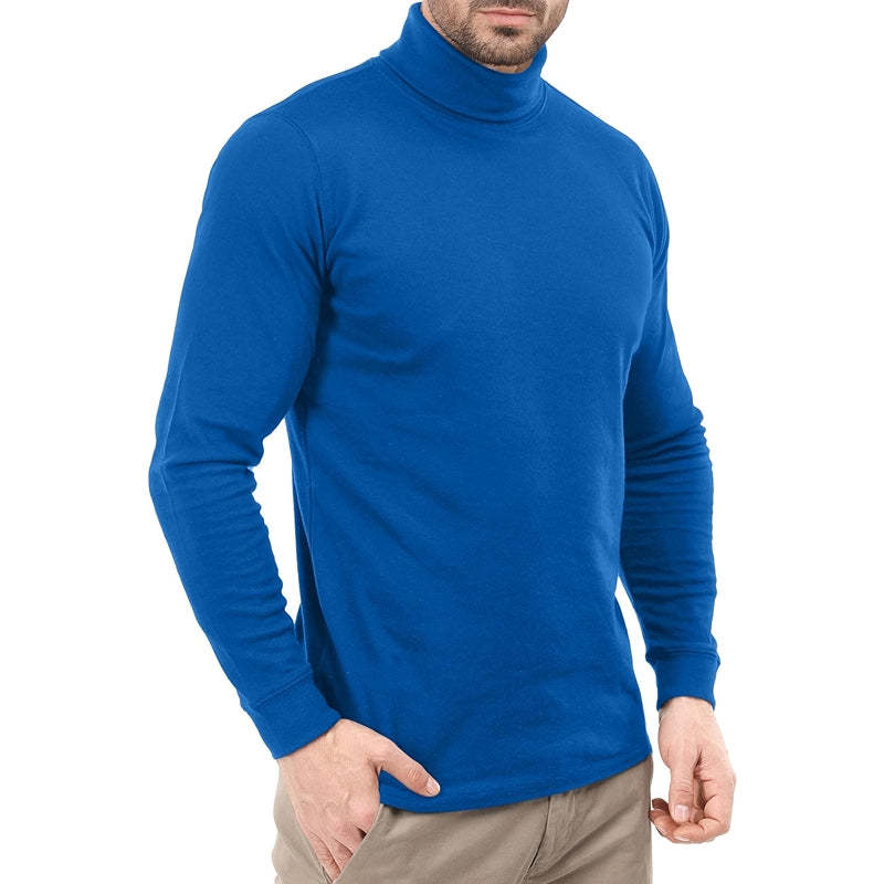Utopia Wear Turtleneck Slim Fit Lightweight Pullover Top