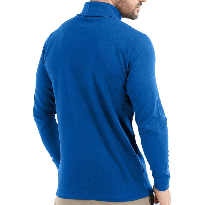 Utopia Wear Turtleneck Slim Fit Lightweight Pullover Top