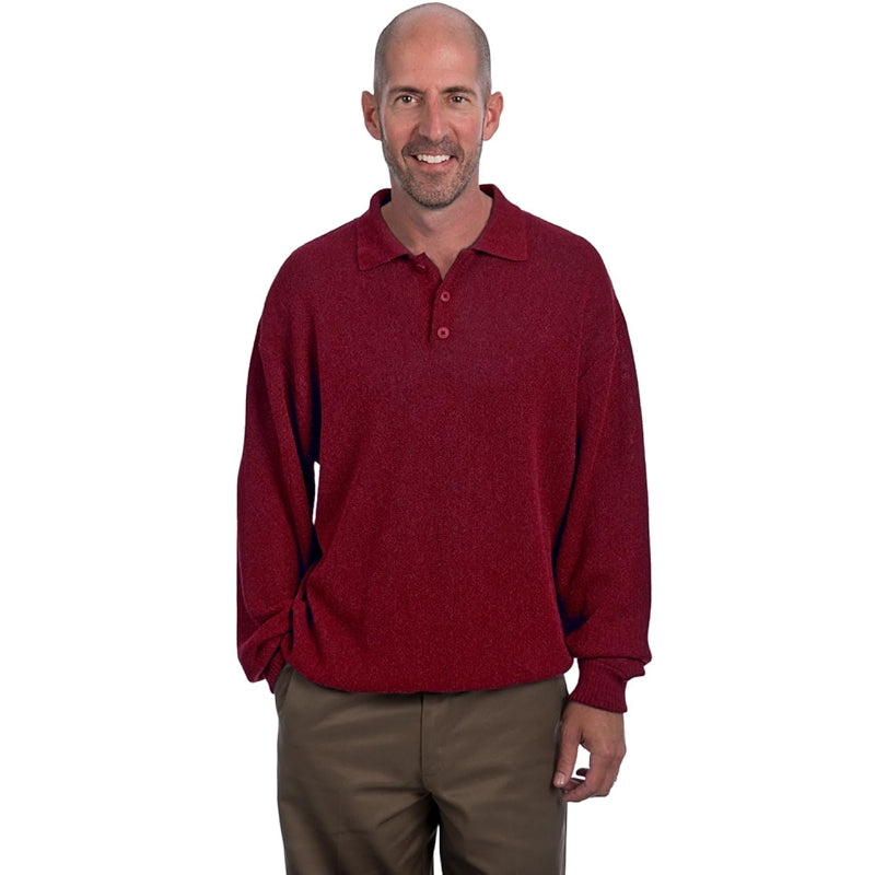 Alpaca Golf Polo Pullover Sweater