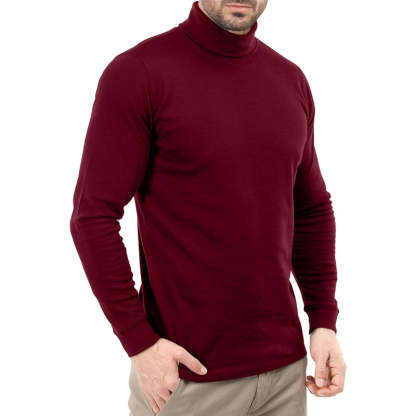 Utopia Wear Turtleneck Slim Fit Lightweight Pullover Top