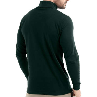 Utopia Wear Turtleneck Slim Fit Lightweight Pullover Top