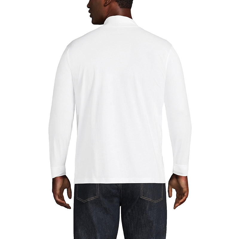 Super T Cotton Blend Turtleneck