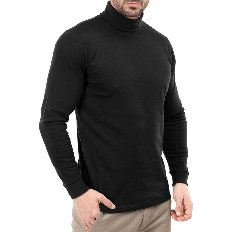 Utopia Wear Turtleneck Slim Fit Lightweight Pullover Top