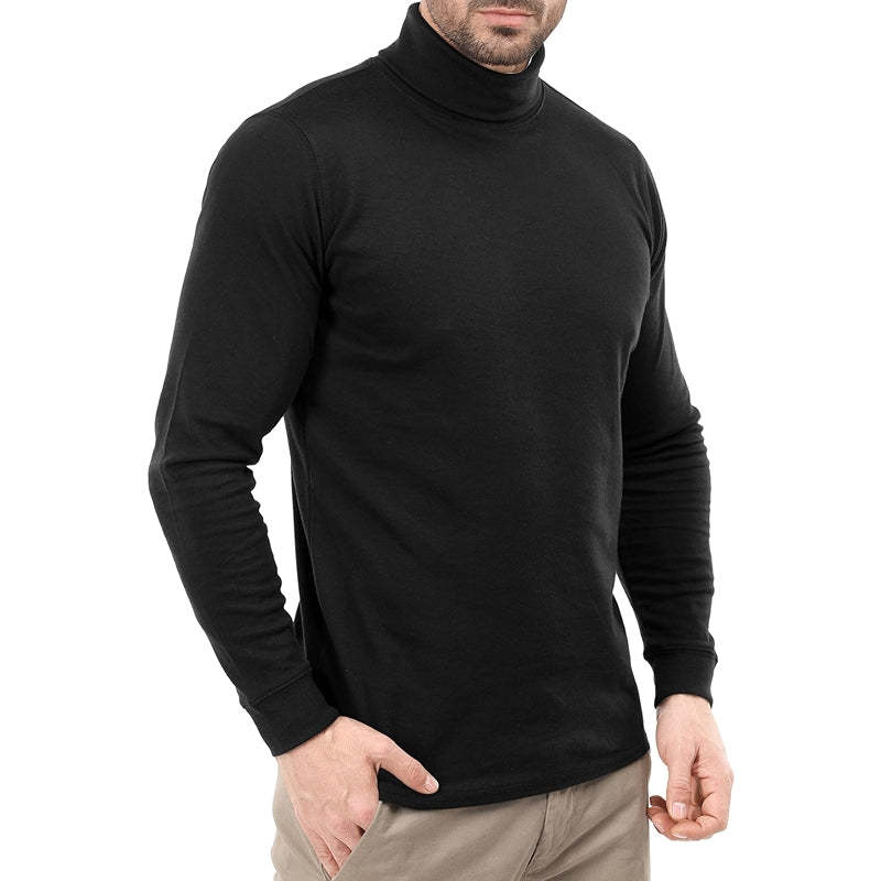 Utopia Wear Turtleneck Slim Fit Lightweight Pullover Top