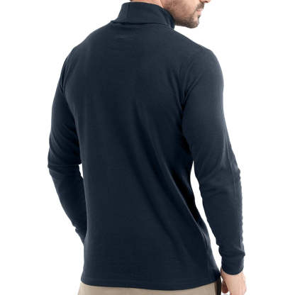 Utopia Wear Turtleneck Slim Fit Lightweight Pullover Top